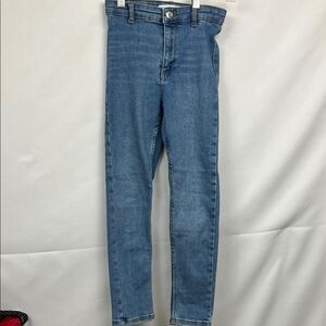 Zara high waist skinny jeans size 10